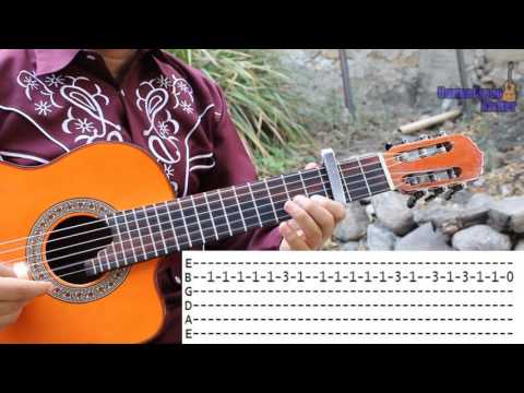 Requinto Dos serenatas Hermanos Michel //Requinto tutorial y acordes