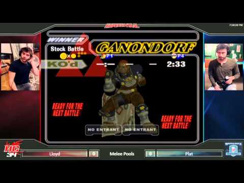 HC34 Melee Pools: Lloyd (Ganondorf) vs Plat (C.Falcon)