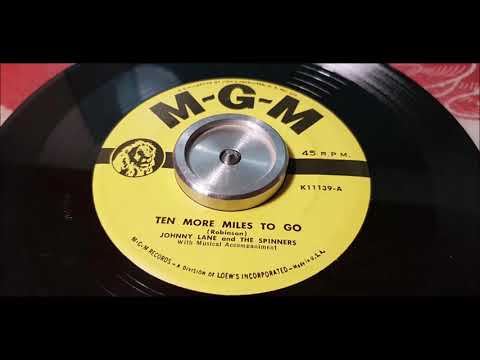 Johnny Lane -Ten More Miles To Go - 1952 Country - MGM K11139
