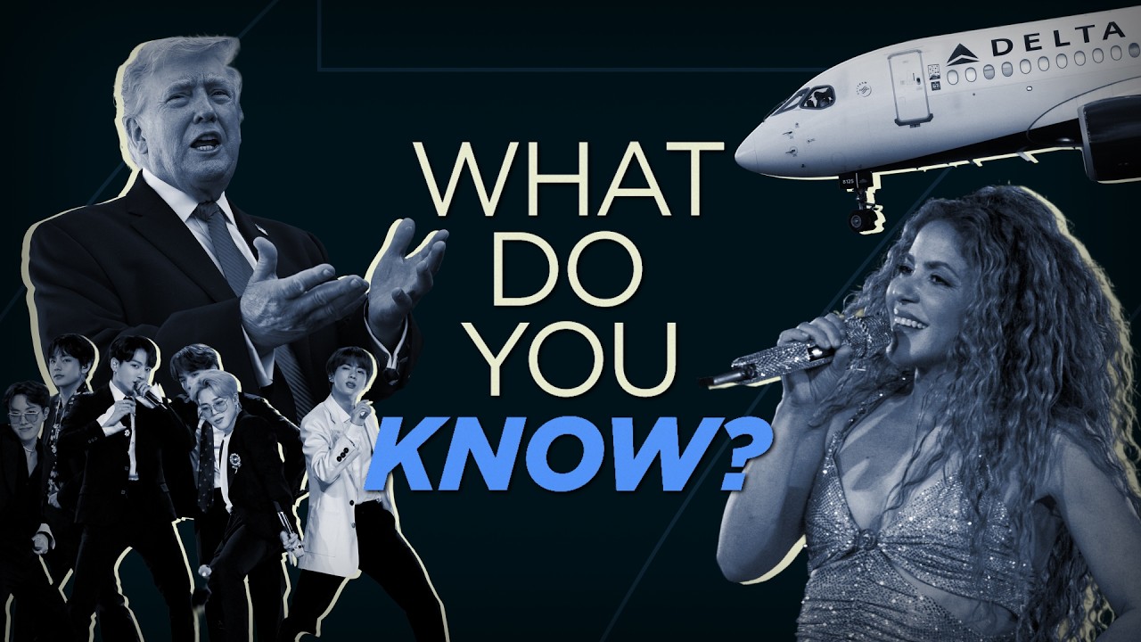 Who could Donald Trump run the Strait of Hormuz with? Max Foster's weekly news quiz