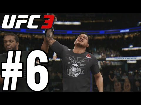 UFC 3 Light Heavyweight Career Mode Walkthrough Part 6 - RIVAL FIGHT!