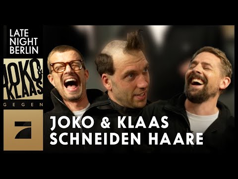 Strafe: Joko & Klaas eröffnen eigenen Friseursalon | Late Night Berlin