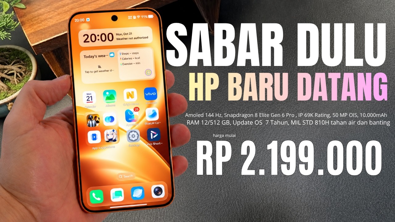 SIAP2 JAGOAN TERBARU DATANG‼️RAM 12/512GB, 10.000mAh - INI HP TERBARU YANG AKAN RILIS DI INDONESIA