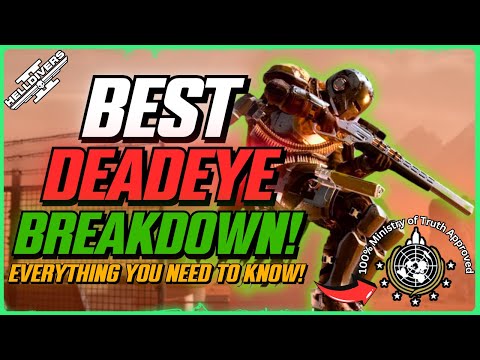 NEW Best Marksman Rifle? R-6 Deadeye Full Breakdown & Guide for Helldivers 2 Patch Update