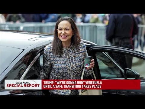 What Trump said about Maria Corina Machado after Maduro's capture