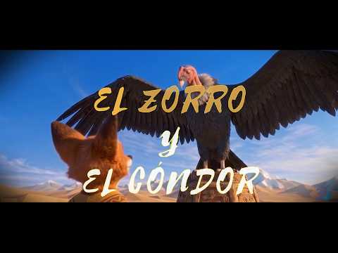 El Zorro y el Cóndor - Español Cuento de Ancash para niños Carhuaz Huaraz animación digital Condor