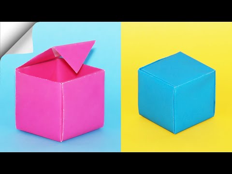 DIY paper box How to make paper box