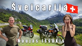 Nuotykių Pilna Kelionė į Šveicariją Motociklais – STARTAS (1 dalis)