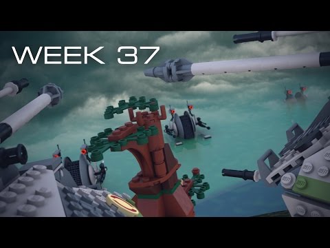 Building Kashyyyk in LEGO - Week 37: Beach Addition