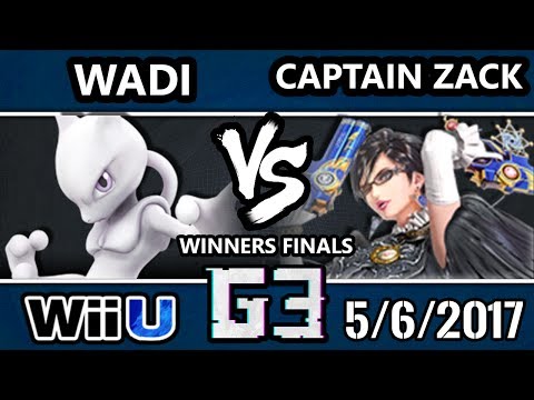 Glitch 3 Smash 4 - Wadi (Mewtwo) Vs. Captain Zack (Bayonetta) Wii U WF
