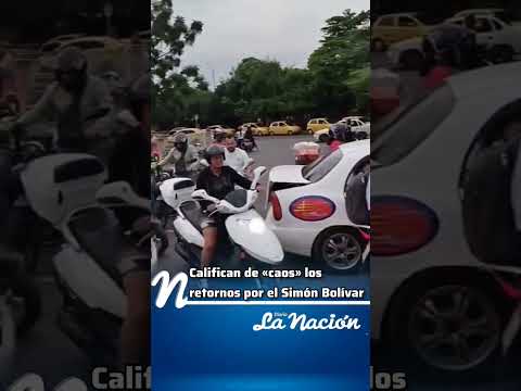 Califican de «caos» los retornos por el Simón Bolívar #frontera #reporte #sanantonio #tachira