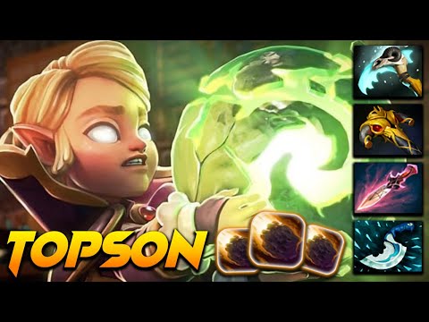 Topson Invoker Just Skill No Luck Ownage - Dota 2 Pro Gameplay [Watch & Learn]