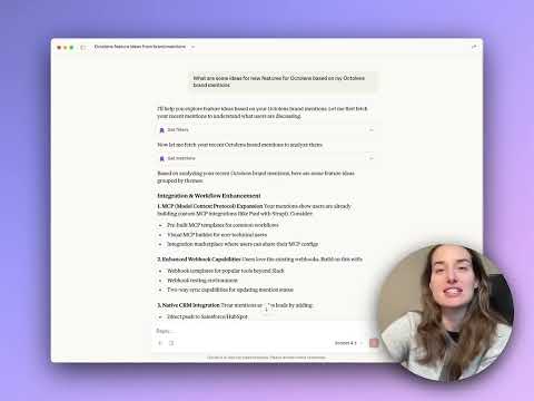 Octolens MCP: Query Social Listening Data with AI tools