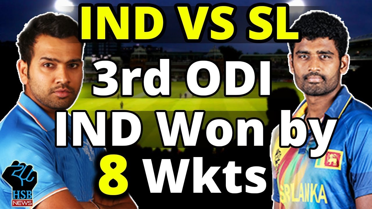 Live match:India vs Sri Lanka 3rd ODI,Visakhapatnam,#Live #indvssl,ind won by 8 wkts