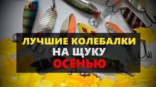 Какая лучшая блесна на щуку осенью
