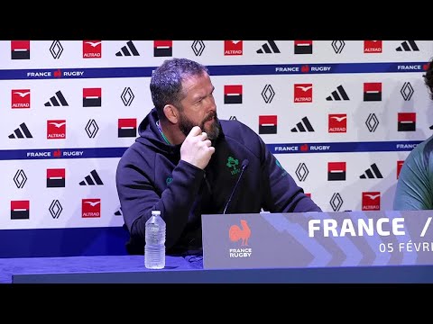 Andy Farrell gives his thoughts after his sides 36-14 defeat to France.