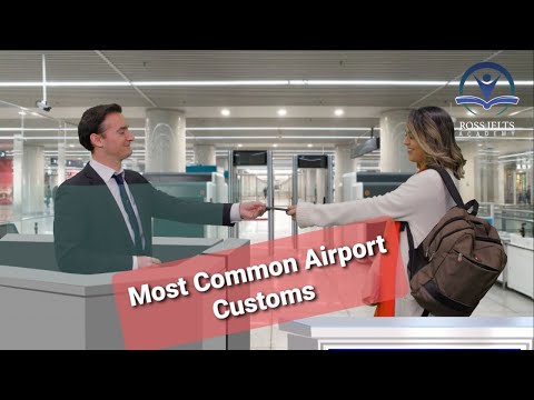 English for most common airport customs questions