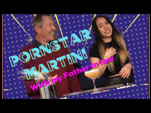 How to make Pornstar Martini by Tomie In Amsterdam with my father in law Jan Stapel @CaféTheBarrel