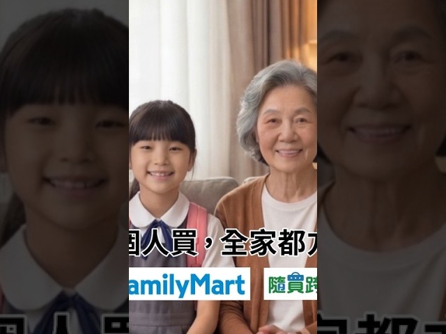 一個人買・全家都方便