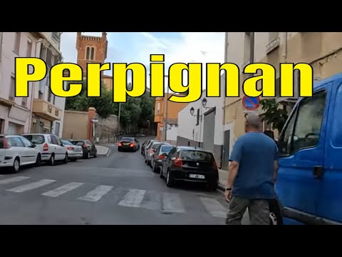 A tour of Perpignan - Driving- French region