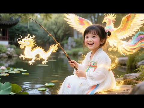 Une fillette 5 ans magique descend montagne pour trouver son père et rencontre prince qui l'emmène