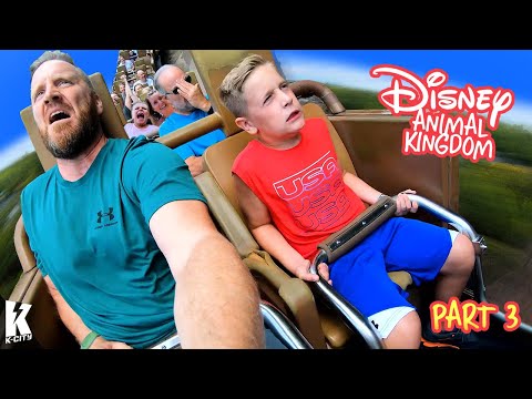 Wild Roller Coasters at Wild Kingdom (Disney World Family Adventure Day 3)