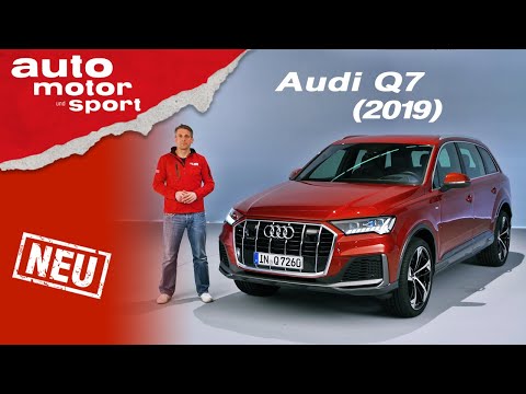 Der neue Audi Q7 (2019): Was bringt das Facelift? - Review/Sitzprobe | auto motor und sport