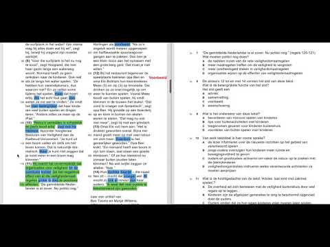 Vmbo t tekst 1 vragen en antwoorden