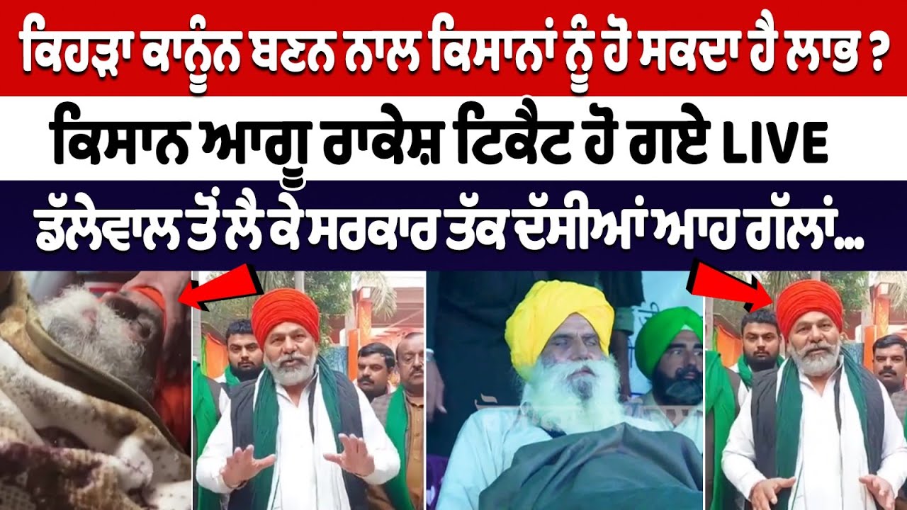 Which law can benefit farmers? Here's What Kisan leader Rakesh Tikait Said Which law can benefit farmers? Here's What Kisan leader Rakesh Tikait Said