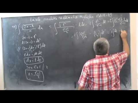 Lectia BAM 49 -  Schimbarea de variabile