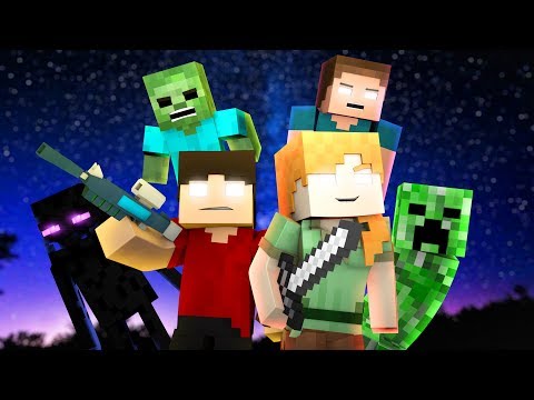 ZOMBIE LIFE VS. VILLAGER LIFE VS NOOB LIFE - Minecraft Animation videos - Best animations 2019