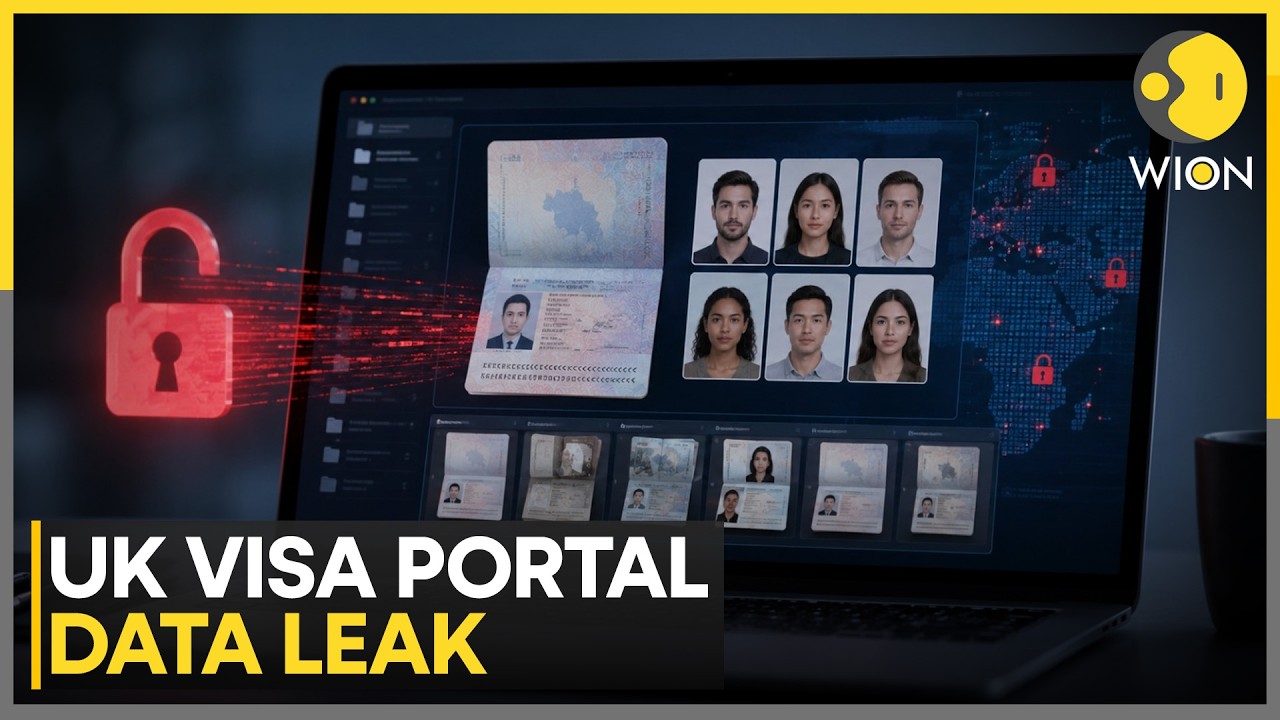 UK Visa Portal Data Leak Exposed, Over 1 Lakh Records Online | WION News