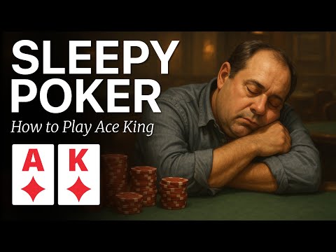 FALL ASLEEP to Poker: How to Play Ace King in Texas Hold ’Em