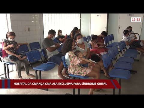 Ala exclusiva para síndrome gripal é criada no Hospital da Criança 06 01 2022