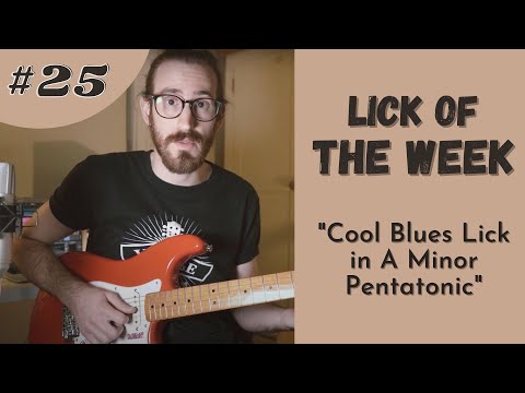 Lick of the Week - Cool Blues Lick in A Minor Pentatonic | Vintage Guitar Nerds