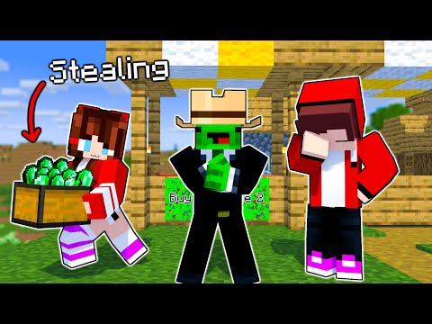 MAIZEN : JJ and Mikey Become Rich - Minecraft Animation JJ & Mikey
