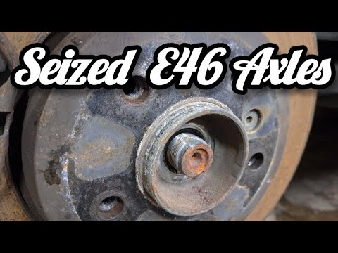 BMW E46/E36 How to Remove Seized Stuck CV Axle - 3 Series