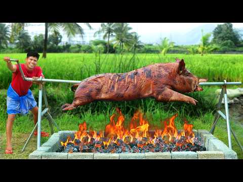 WHOLE PORK GRILL | We Going to China to Roasting a Pig | പന്നിയെ ചുടാനായി ചൈനയിലേക്ക്