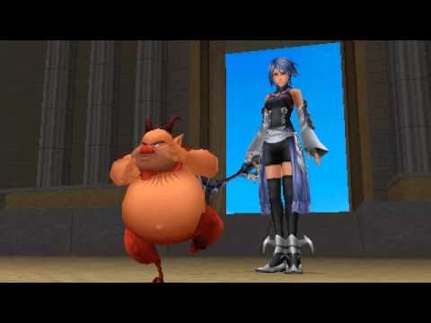 Birth by Sleep, English cutscene: 242 - "Herc, they're all yours!"