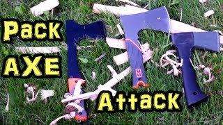 Gerber vs Bear Grylls vs UST Pack Axe Field Test And Review
