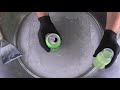 Fanta Ice Cream Rolls Green Apple Rolls How To Make Easy Satisfying Vedio 720