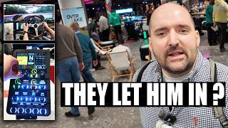 Un-Funny SimRacer Invades - Sim Formula Expo - FULL TOUR UNCUT !