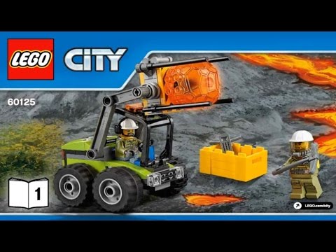 LEGO City 2016 Explorers VOLCANO HEAVY LIFT HELICOPTER 60125 #1
