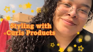Styling with Curls Products | Curly Cami Channel