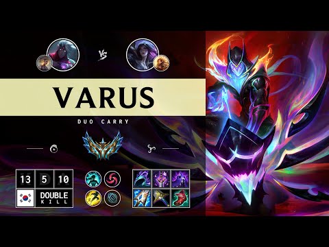 Varus ADC vs Kai'Sa - KR Challenger Patch 14.12