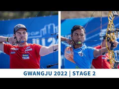 Nico Wiener v Mohan Bhardwaj – compound men Semifinal 2 | Gwangju 2022 World Cup S2