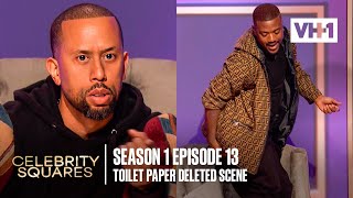 DC Young Fly Had Ray J Standing Up In His Square Over A Roll Of Toilet Paper! | Celebrity Squares