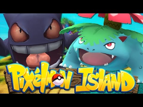 Minecraft: PIXELMON ISLAND SMP - Episode 31: TAG TEAM POKEMON GYM (Pokemon Mod)