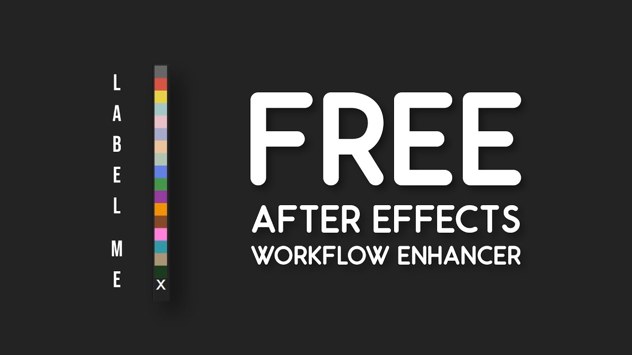 Label Me free After Effects workflow enhancer by ScarecrowArts preview