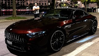 Download lagu 2025 Mercedes AMG SL 63 S - 816 HP Full Night Drive SL63 E performance  Review mp3